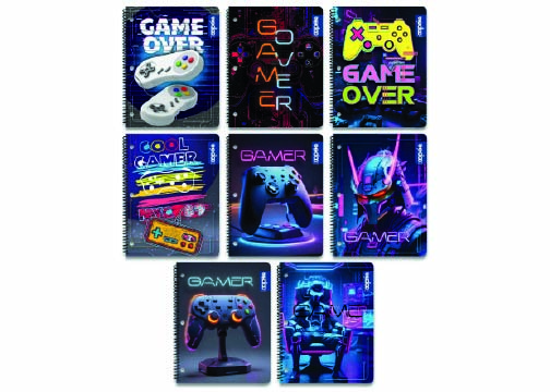 CUAD COS GDE 100-200H PAUTADO GAMER